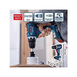 Gsr 18v-90 C Çift Akülü 5 Ah Vidalama Makinesi