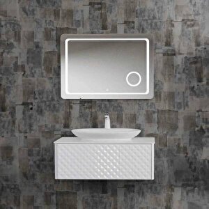 Lineart Golf Banyo Dolabı 100 Cm Beyaz