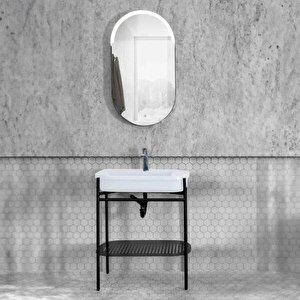 Lineart Sargas Banyo Dolabı 72 Cm Beyaz