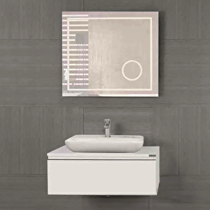 Lineart Party Banyo Dolabı 80 Cm Beyaz