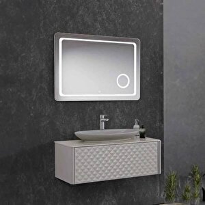 Lineart Golf Banyo Dolabı 100 Cm Sahra