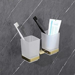 Lüks Gold Banyo Aksesuar Seti 11 Parça
