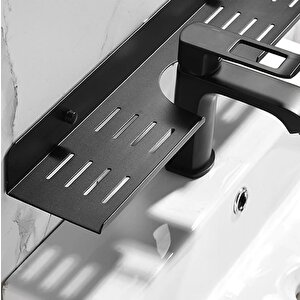 Metal Banyo Mutfak Düzenleyici Mutfak Organizer Şampuan Rafı 50 Cm