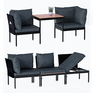 Limni Home Mini Multilounge Bahçe&balkon Mobilyası