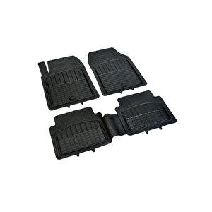 Dodge Caliber Havuzlu Oto Paspas Race Serisi Kesilebilir Model Siyah