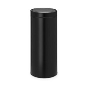 Matt Black New Dokunmatik Çöp Kutusu 30 Lt.