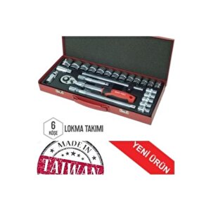 24 Pcs 1/2 6 Köşe Lokma Takımı