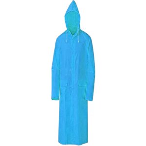 Bay-tec Yağmurluk Süper Pvc Fermuarli Mavi̇ (mk-5132)