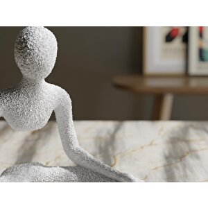 Hi̇çki̇mse: Sentinel - Koruyuculuğun Minimalist Simgesi Biblo Heykel (15 Cm)