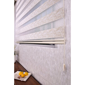 Gold Düz Etek Dilimsiz Ds 11802 V4 Zebra Stor Güneşlik Perde