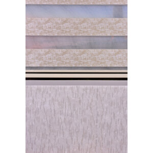 Gold Düz Etek Dilimsiz Ds 11802 V4 Zebra Stor Güneşlik Perde 200x240 cm