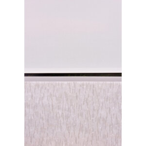 Ekru Karartma Düz Etek Dilimsiz Ds-screen 1 Blackout Zebra Stor Güneşlik Perde 80x200 cm