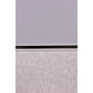 Gri Düz Etek Dilimsiz İp 1080 Zebra Stor Güneşlik Perde 180x240 cm