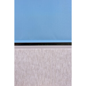 Mavi Simli Düz Etek Dilimsiz F 1030 Sr Zebra Stor Güneşlik Perde 160x240 cm