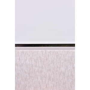 Ekru Karartma Düz Etek Dilimsiz Ekru Blackout Zebra Stor Güneşlik Perde 80x200 cm