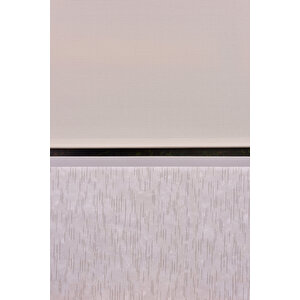 Krem Karartma Düz Etek Dilimsiz Ds-screen 2 Blackout Zebra Stor Güneşlik Perde 220x220 cm