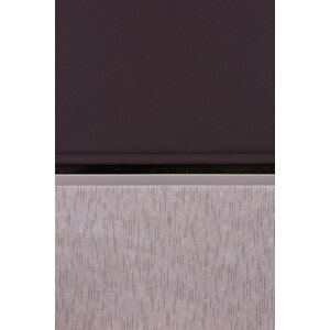 Kahve Düz Etek Dilimsiz Mat Sun P-1745 Zebra Stor Güneşlik Perde 160x260 cm