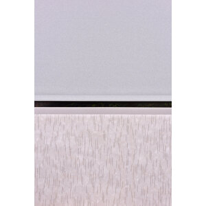 Gri Simli Düz Etek Dilimsiz İp 1080 Sr Zebra Stor Güneşlik Perde 240x260 cm