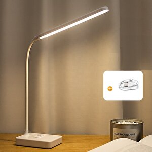Ledli Dokunmatik Masa Lambası 3 Kademeli Akrobat Şarjlı Ve Usb Masa Lambası Katlanabilir 30 Ledli Ma