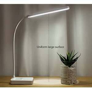 Ledli Dokunmatik Masa Lambası 3 Kademeli Akrobat Şarjlı Ve Usb Masa Lambası Katlanabilir 30 Ledli Ma
