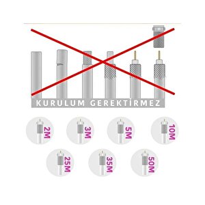 Rose Uydu Kablosu 30 Mt F Konnektörlü Rc-24-30