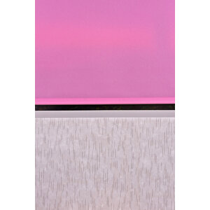 Pembe Simli  Düz Etek Dilimsiz F 1030 Sr Zebra Stor Güneşlik Perde 80x240 cm