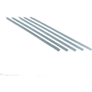 Adana Kebap Şiş Silme Demir 70cm Uzunluk 3mm Kalınlık (10 Adet) 2cm En