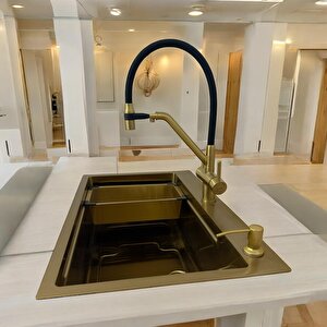 Class Şef 2025 Premium Gold  Arıtmalı Eviye 72x46 Cm