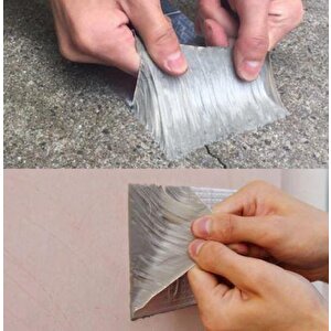 Süper Güçlü Su Sızdırmaz Çamur Bant Sakız Bant Tamir Çatlak Boru Bandı 48 Mm X 1,5 Metre