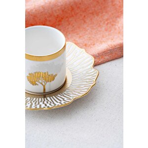 Hadeon Gold 6 Kişilik Kahve Fincanı Takımı Hxf-06800
