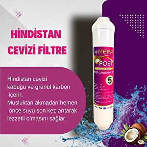Nefa Tüm Kapalı Kasalar Ve Ihlas Aura Si̇lver, Plus, Plati̇num Su Arıtma 5'li Filtre Seti -Çift Karbonlu-