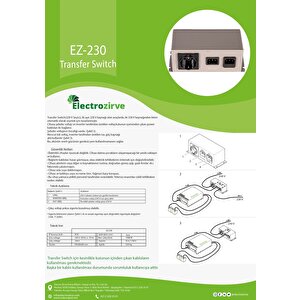 Electrozirve 10a Transfer Switch