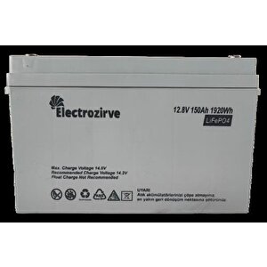 Electro Zirve 12.8v 150ah Lityum Akü (lifepo4)