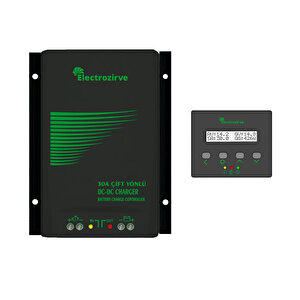 30a Dc-dc Bidirection Charger Akü Şarj Kontrol+ekran