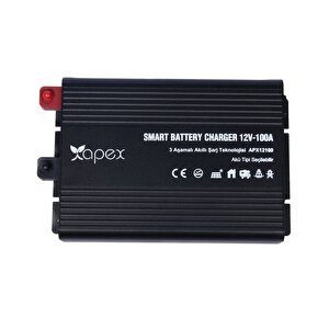 Apx12100 Apex 12v 100a Smart Akü Şarj Cihazı