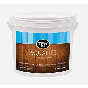 Tek Aqualife Su Bazli Ahşap Koruyucu Orman Yeşi̇li̇ 2,5 Lt
