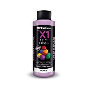 X1 Art Vernikli Hobi Boyası Eflatun 120 Ml