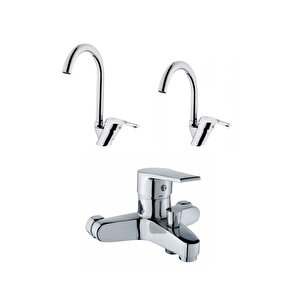 Banyo Bataryası Seti 5 Yıl Garantili Mutfak Bataryası Lavabo Bataryası Ve Banyo Bataryası