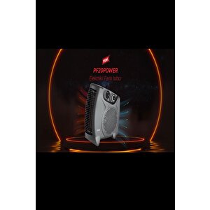 Pf20 Black Elektrikli Fanlı Isıtıcı - Soğutucu