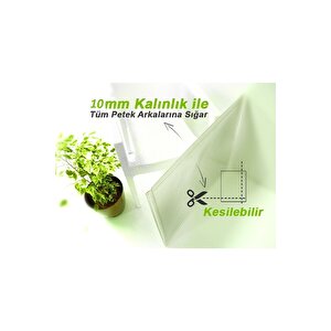 Şeker Portakalım 3 Adet Alüminyum Folyolu 50x100cm Kalınlık:10mm Radyatör Petek Arkası Isı Yalıtım İzolasyon Levhası