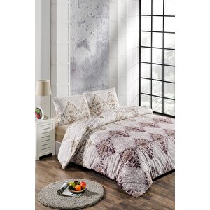 Sare Nevresim Takımı Ranforce Çift Kişilik 200x220