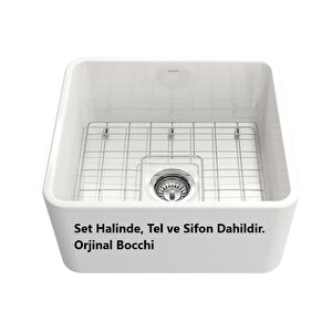 Lavello Mutfak Eviyesi 51 Cm Parlak Beyaz 1136-001-0120-03