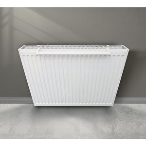 Panel Radyatörler için Havlu Askılık 90 cm, Beyaz Beyaz