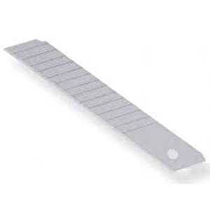 Maket Bıçağı Yedeği 10lu Paket Geniş 18mm Maket Ağzı -0.5mm Ekstra Kalın