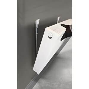 600 Lük Panel Radyatör C Tip Yaylı Konsol Seti 2'li 600 mm