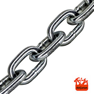 Galvaniz Kaplamalı Zincir 4 Mm