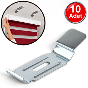 Extra Kapali Kasa Zebra Stor Perde Aparati (10'lu_pkt)