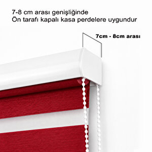 Extra Kapali Kasa Zebra Stor Perde Aparati (10'lu_pkt)