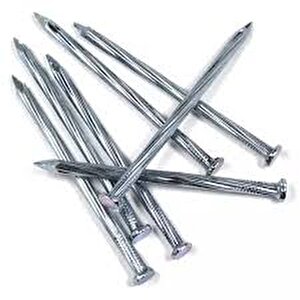 Çelik Çivi Beton Çivisi Beyaz Galvaniz Kaplamalı (100'lü Paket) 3 Cm
