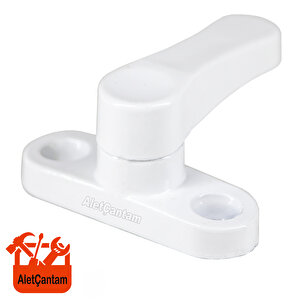 Pvc Çocuk Emniyet Mandalı Beyaz Metal-zamak